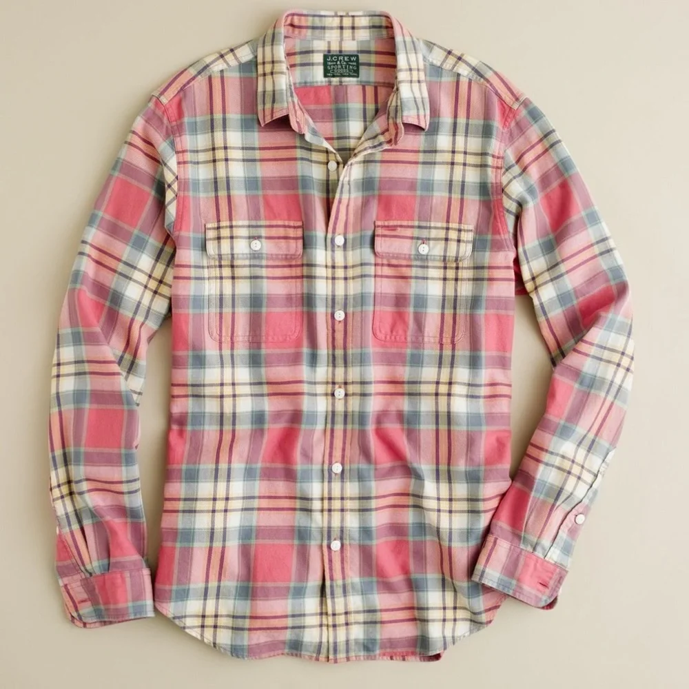 J.Crew Amherst Plaid Flannel – XL